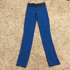 Lululemon blue and gray groove pants